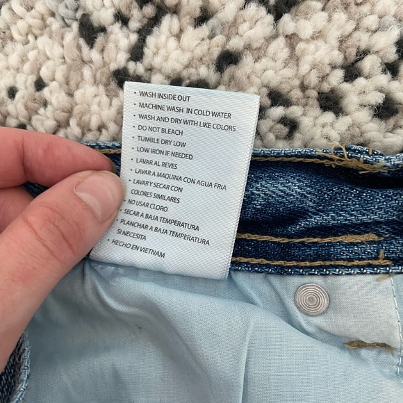 Kancan Denim Cutoff Button Fly Shorts - Picture 5 of 7